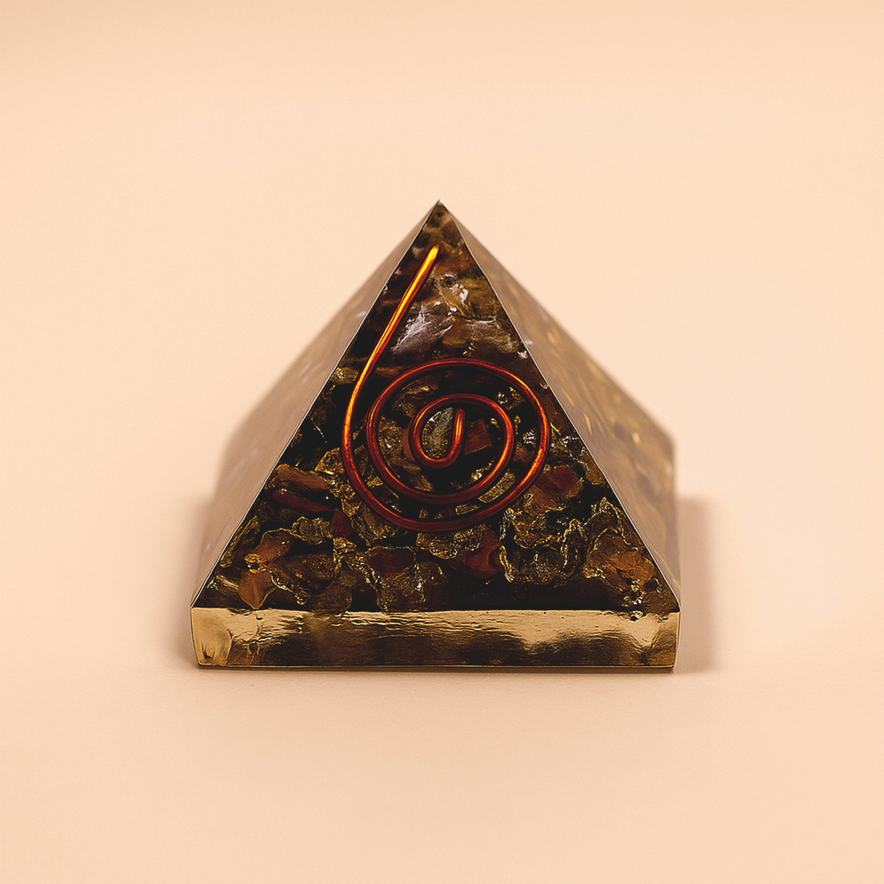 Tiger Eye Pyramid Tiger Eye Pyramid