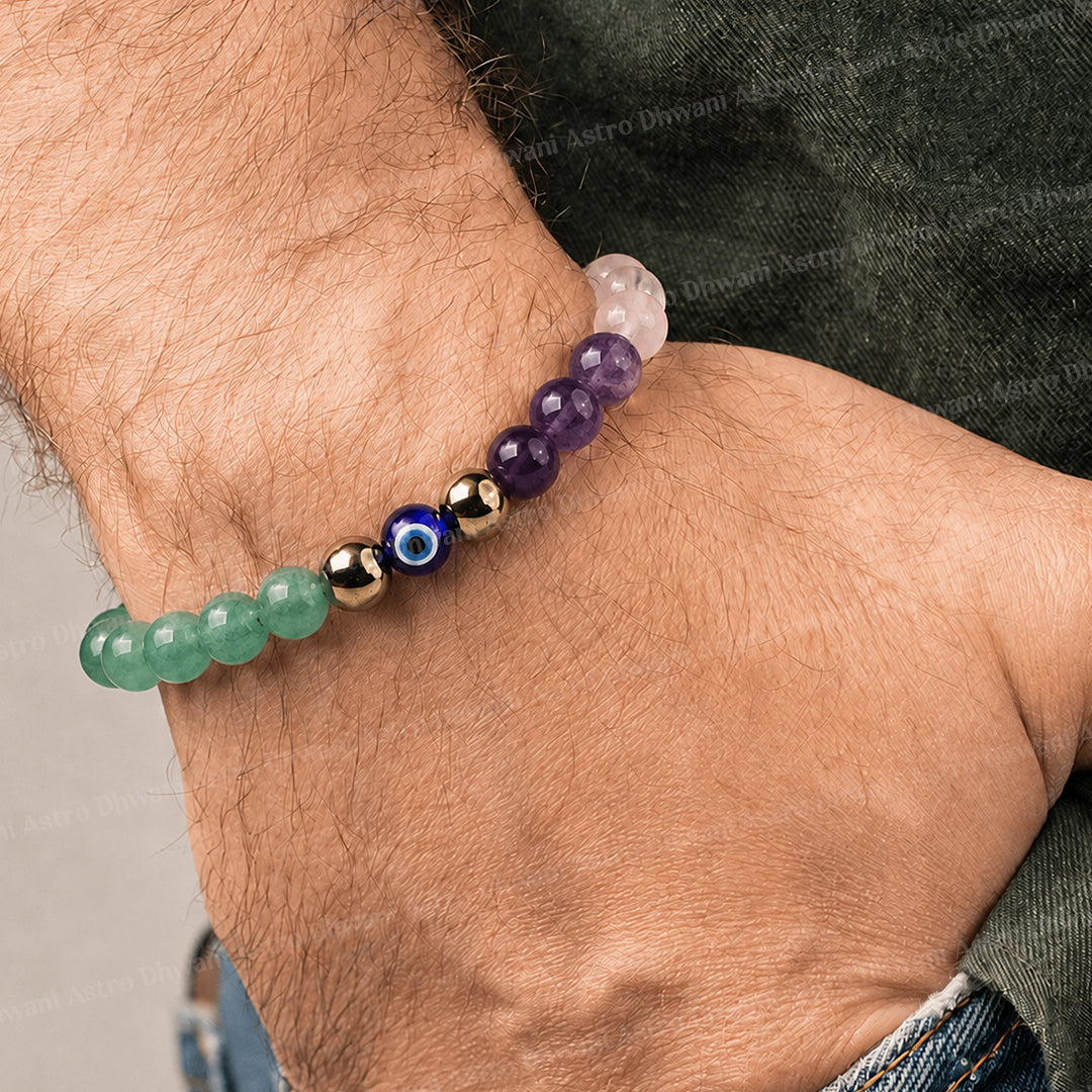 Couple Bracelet (Improve Love, Communication & Understanding) - Abhimantrit & Certified