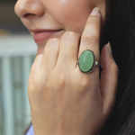 Green Aventurine Ring
