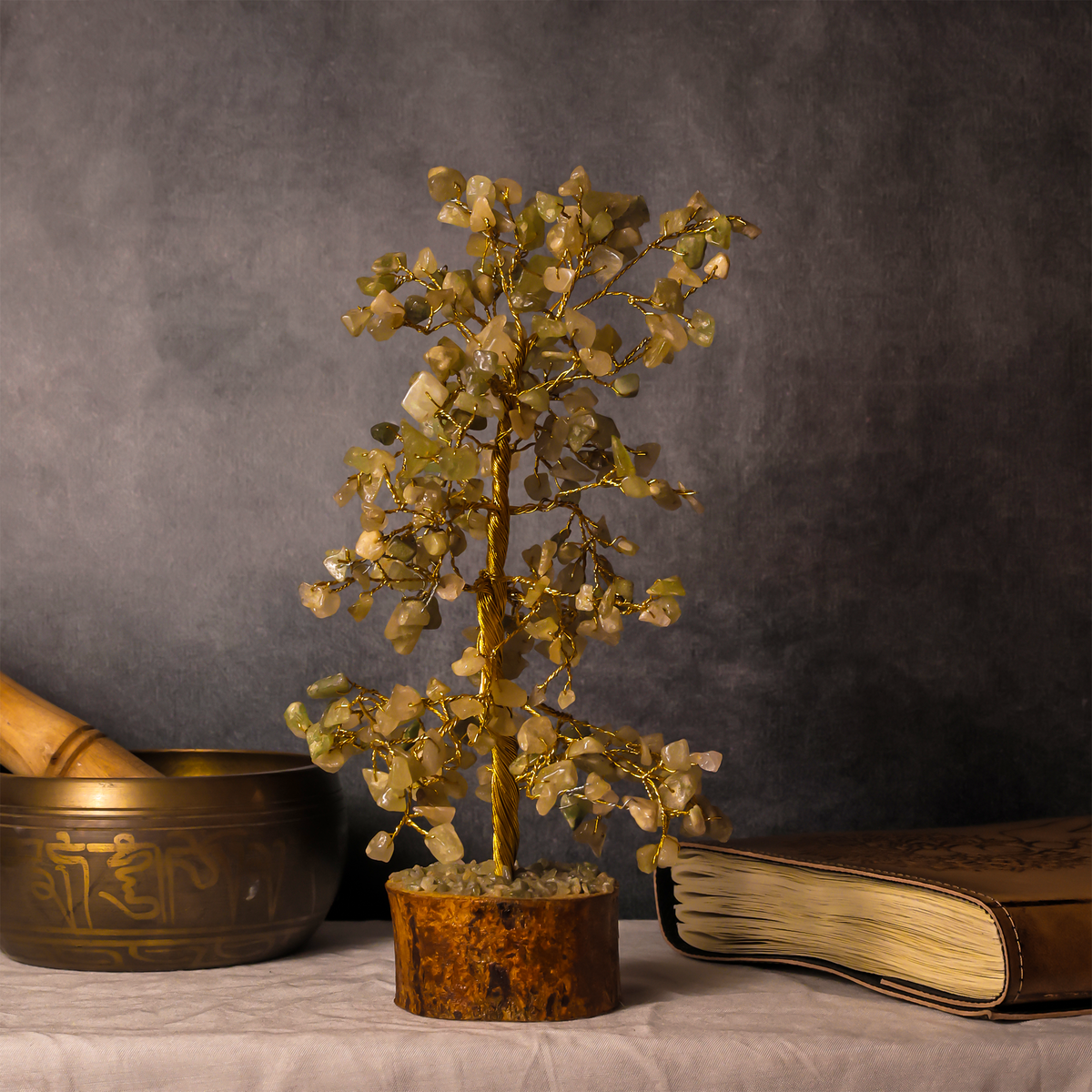 green aventurine tree