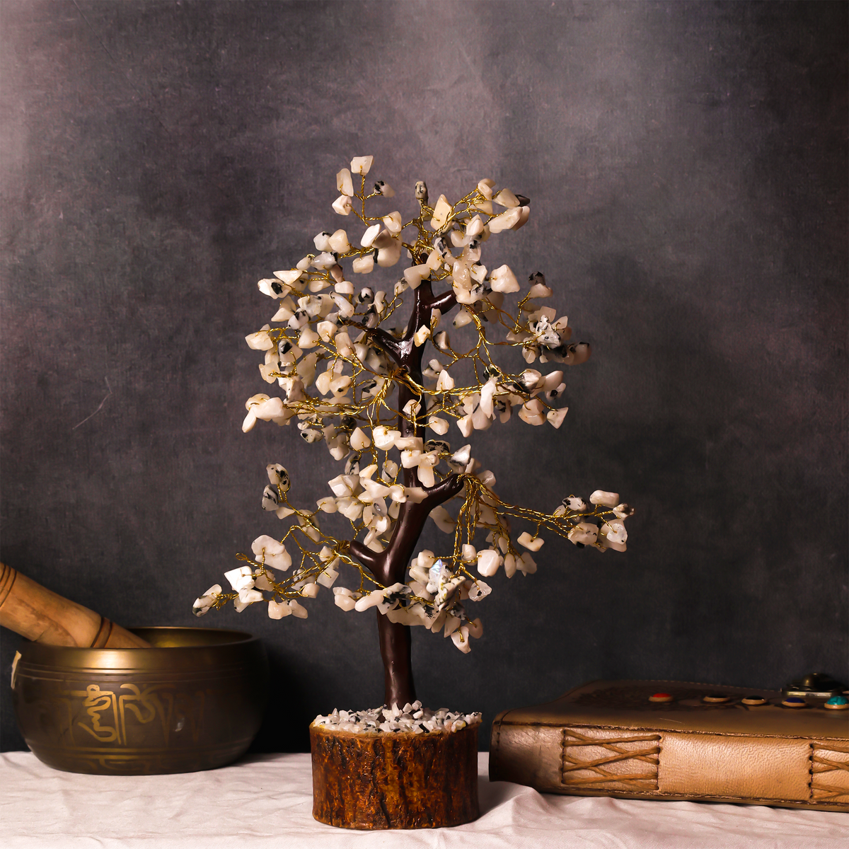 Moonstone Crystal Tree