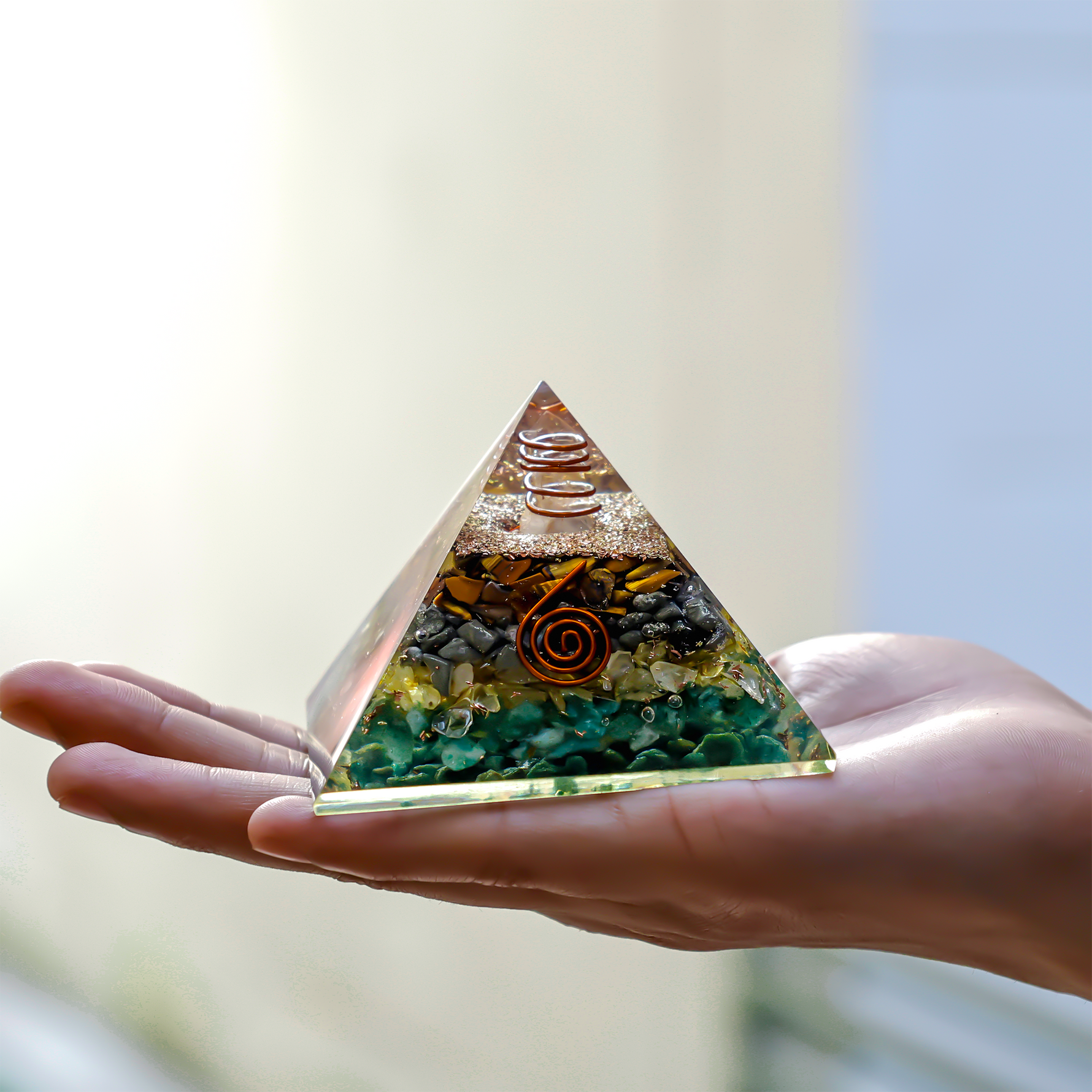 Green Aventurine Pyramid