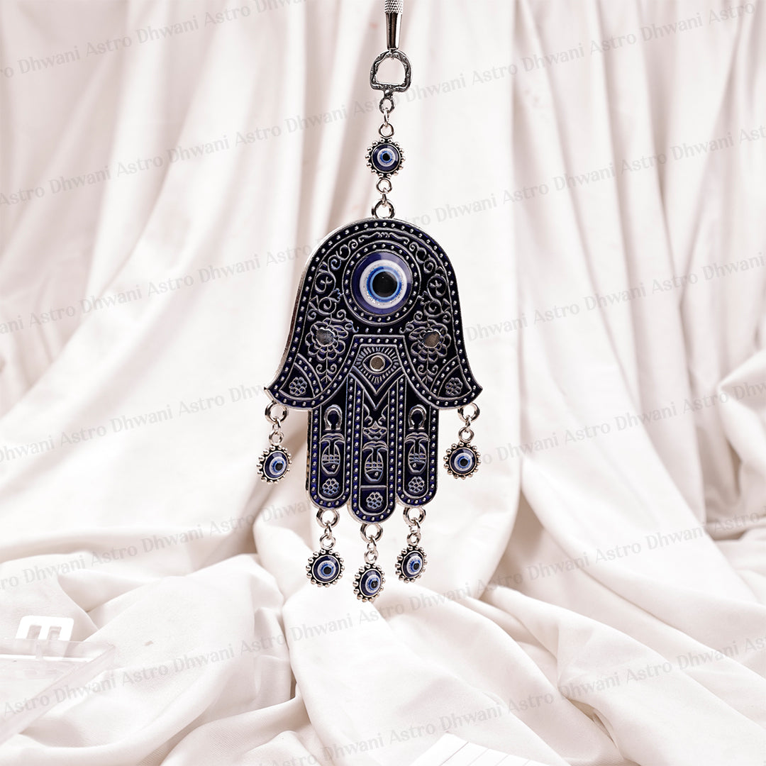 Big Hamsa Hand with Evil Eye Hanging - Abhimantrit