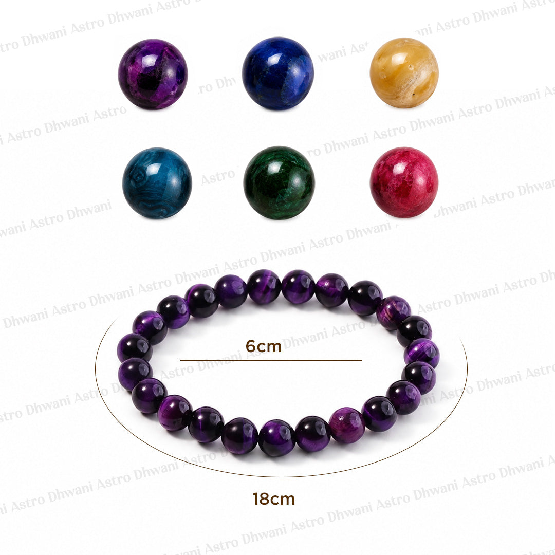 Natural Cat’s Eye Bracelet | Healing Crystal Bracelet for Protection, Focus & Confidence