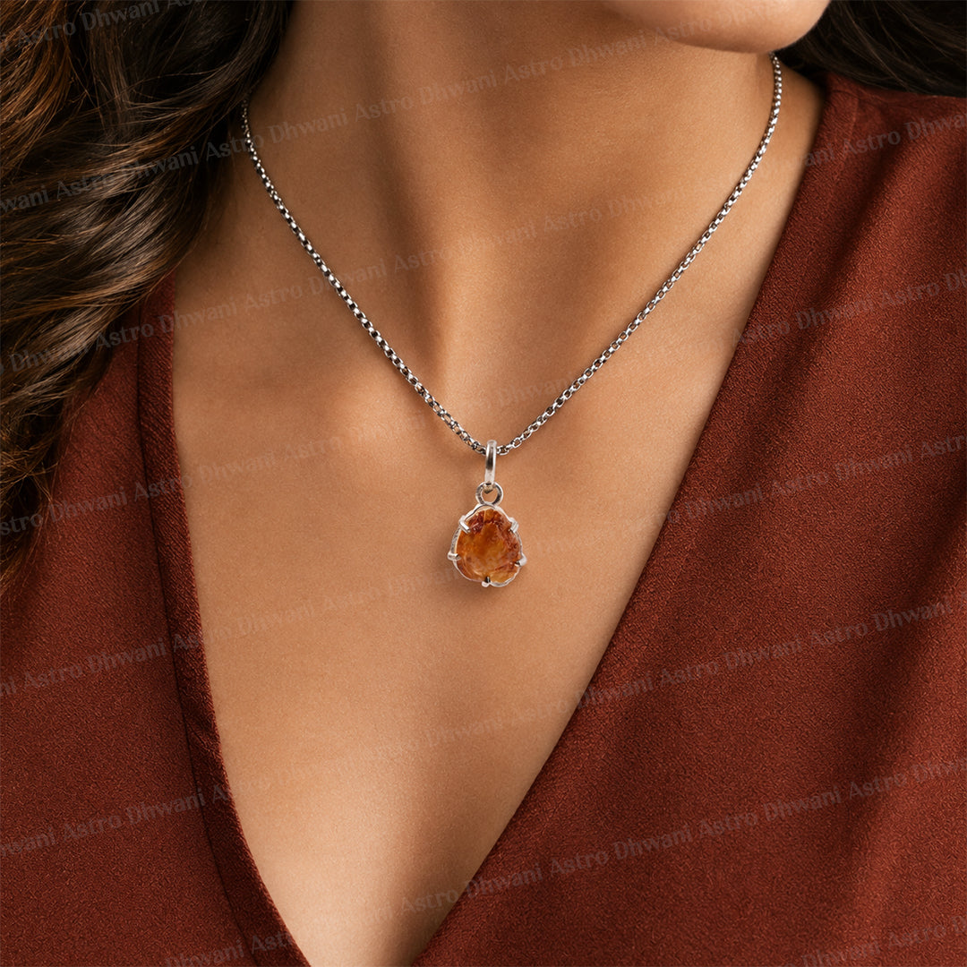 Machh Mani Pendant - Abhimantrit & Certified