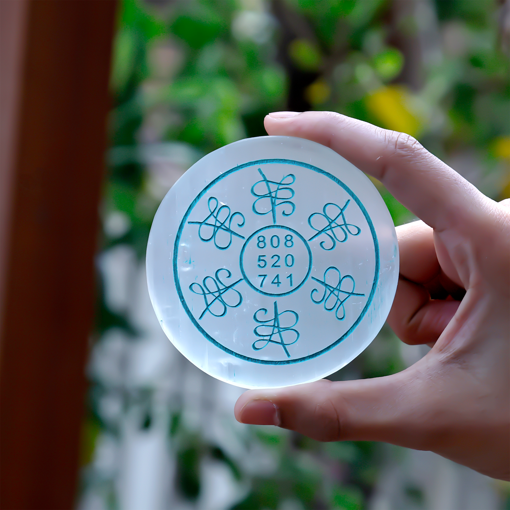 Selenite  Reiki  Plate – Perfect for Crystal Charging & Cleansing