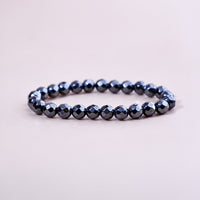 Hematite Diamond Cut Bracelet