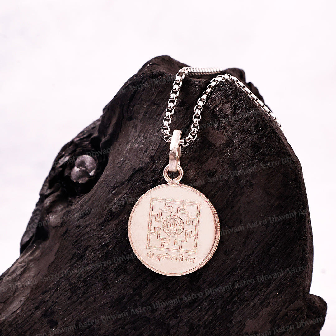 Bhuvneshwari Yantra (Pure Silver) – Abhimantrit
