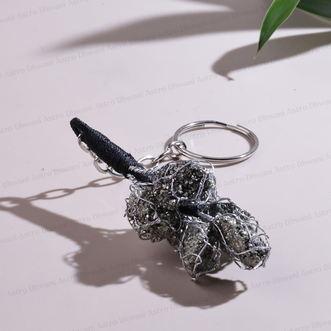 Pyrite Keychain - Abhimantrit