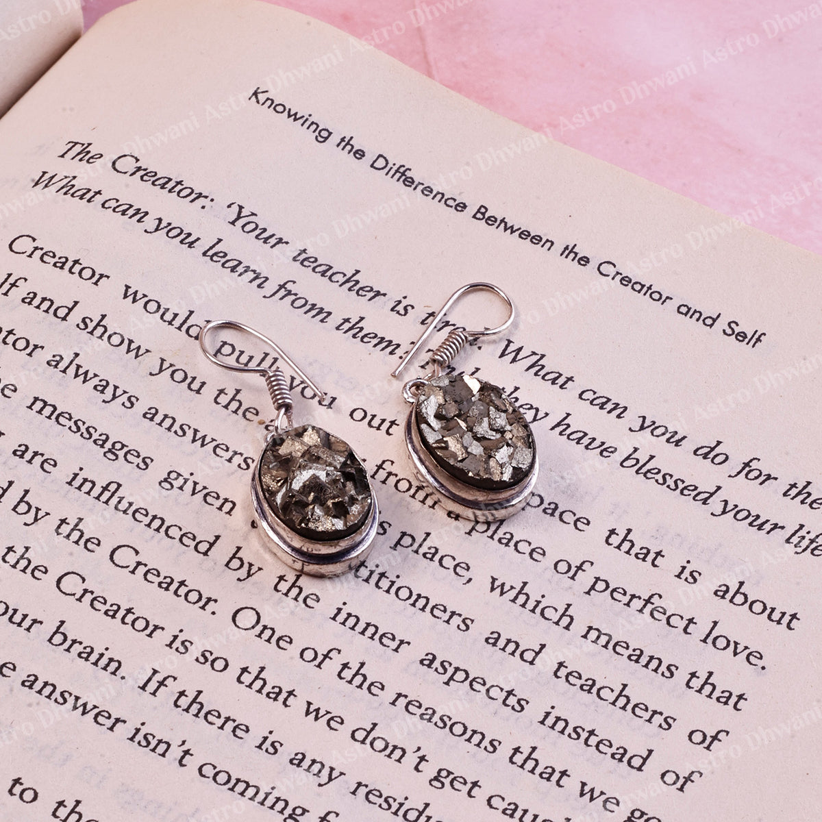 Pyrite Rich Girl Era Earrings - Abhimantrit