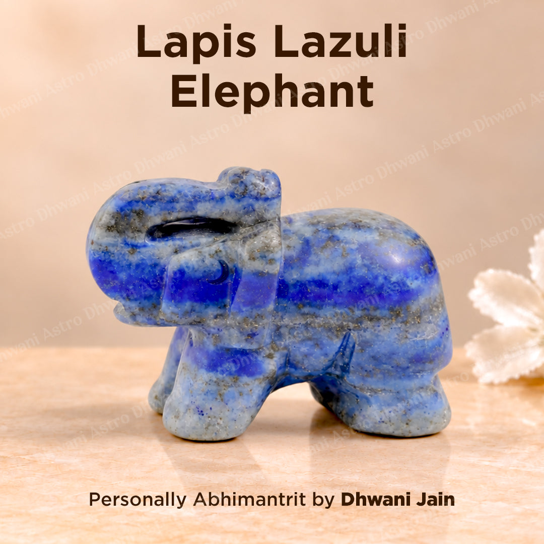 Lapis Lazuli Divine Elephant