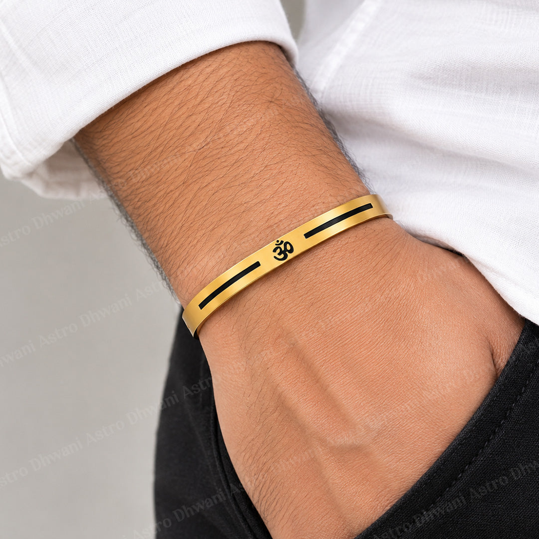 Om Pavitra Kada (IGP Gold Plating) – Abhimantrit