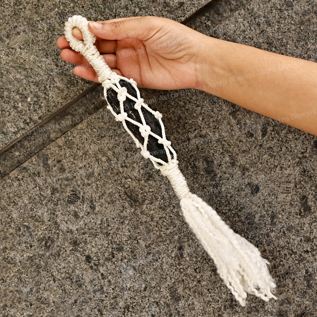 Lava Stone Wrapped Wall Hanging  - Abhimantrit