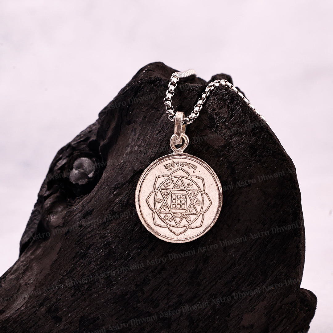 Kuber Yantra (Pure Silver) – Abhimantrit