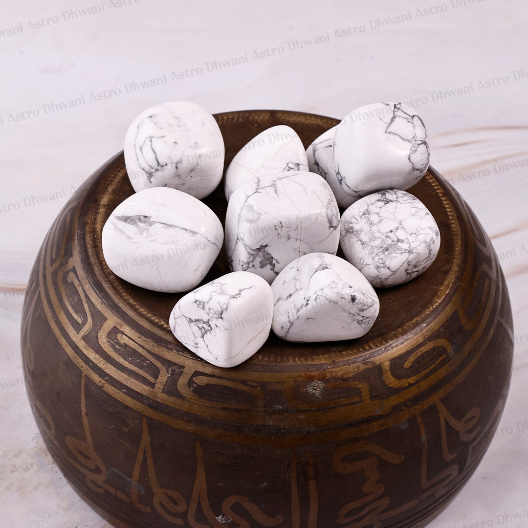 HOWLITE TUMBLE ( Abhimantrit & Certified )