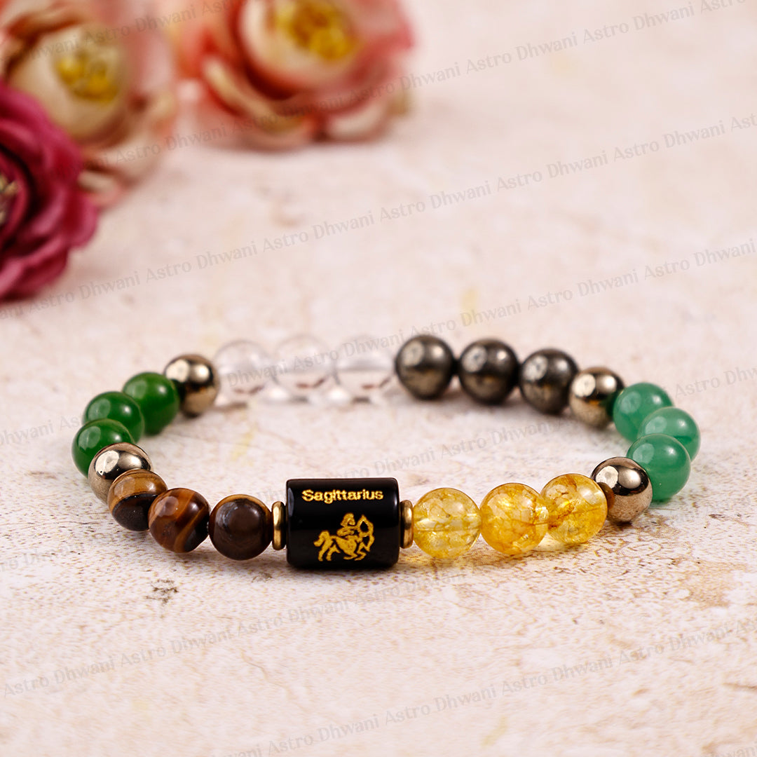 Dhan Yog Bracelet with Sagittarius ( धनु ) Zodiac Sign