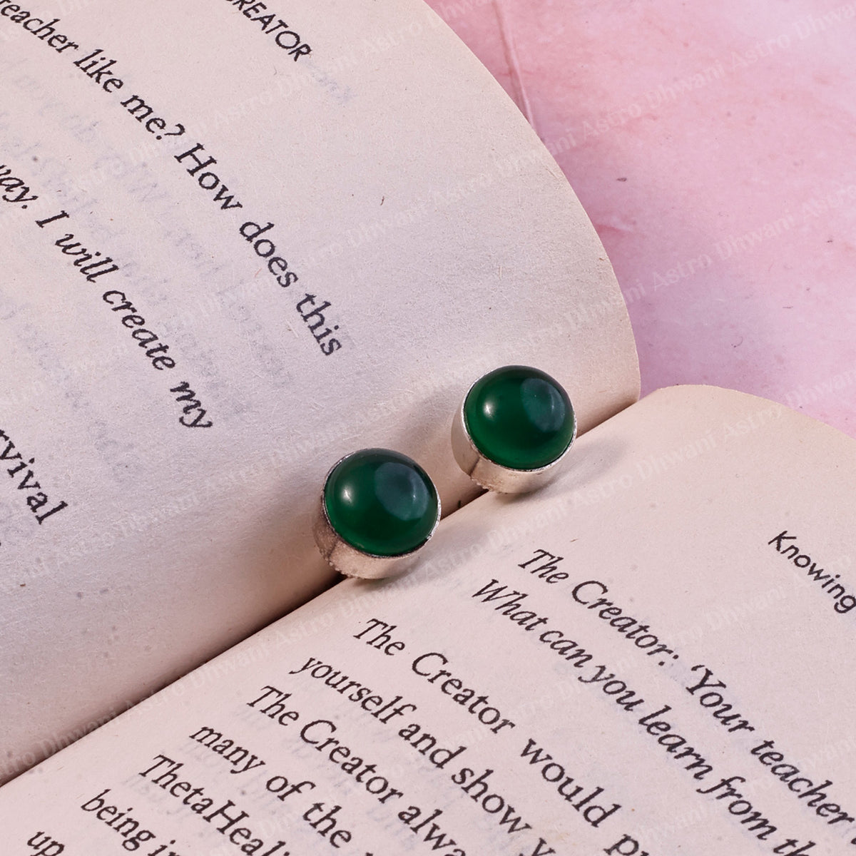 Green Gade Growth Earring - Abhimantrit