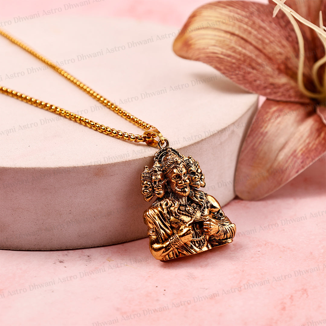 Panchmukhi Hanuman Ji  Pendant (Blessing & Protection)- Abhimantrit