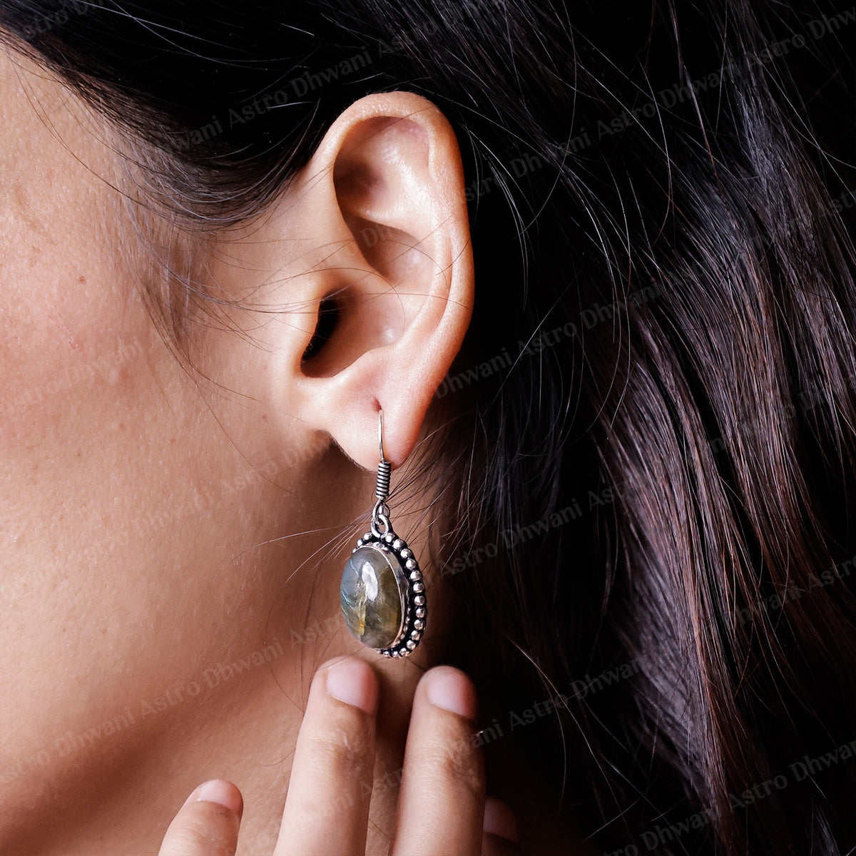 Labradorite Intuition Boost Earring - Abhimantrit