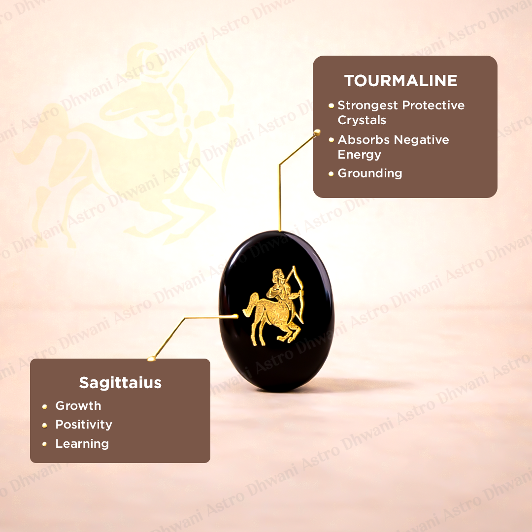 Sagittarius Zodiac Sign Coin Abhimantrit