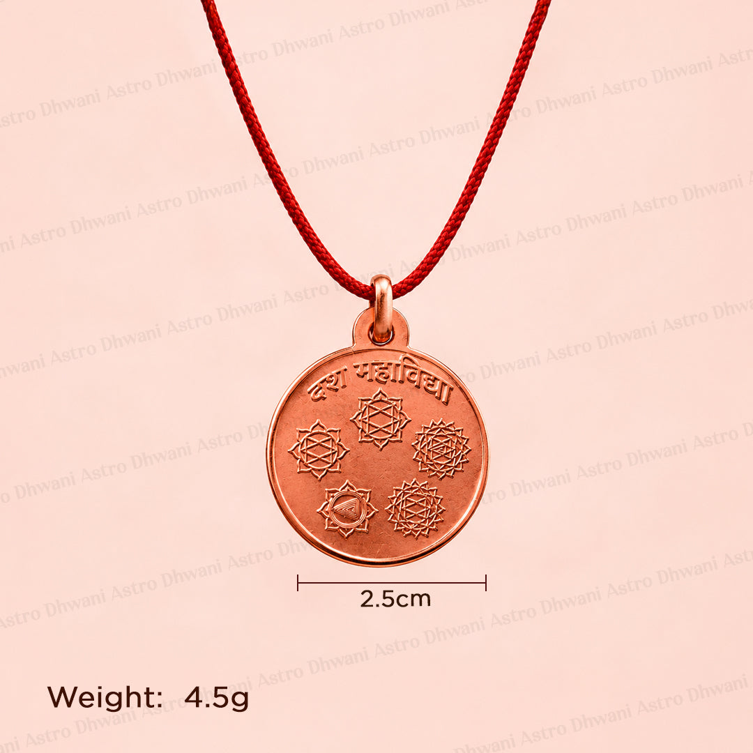 Copper Das Mahavidya Yantra