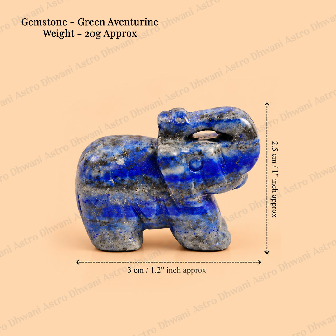 Lapis Lazuli Divine Elephant