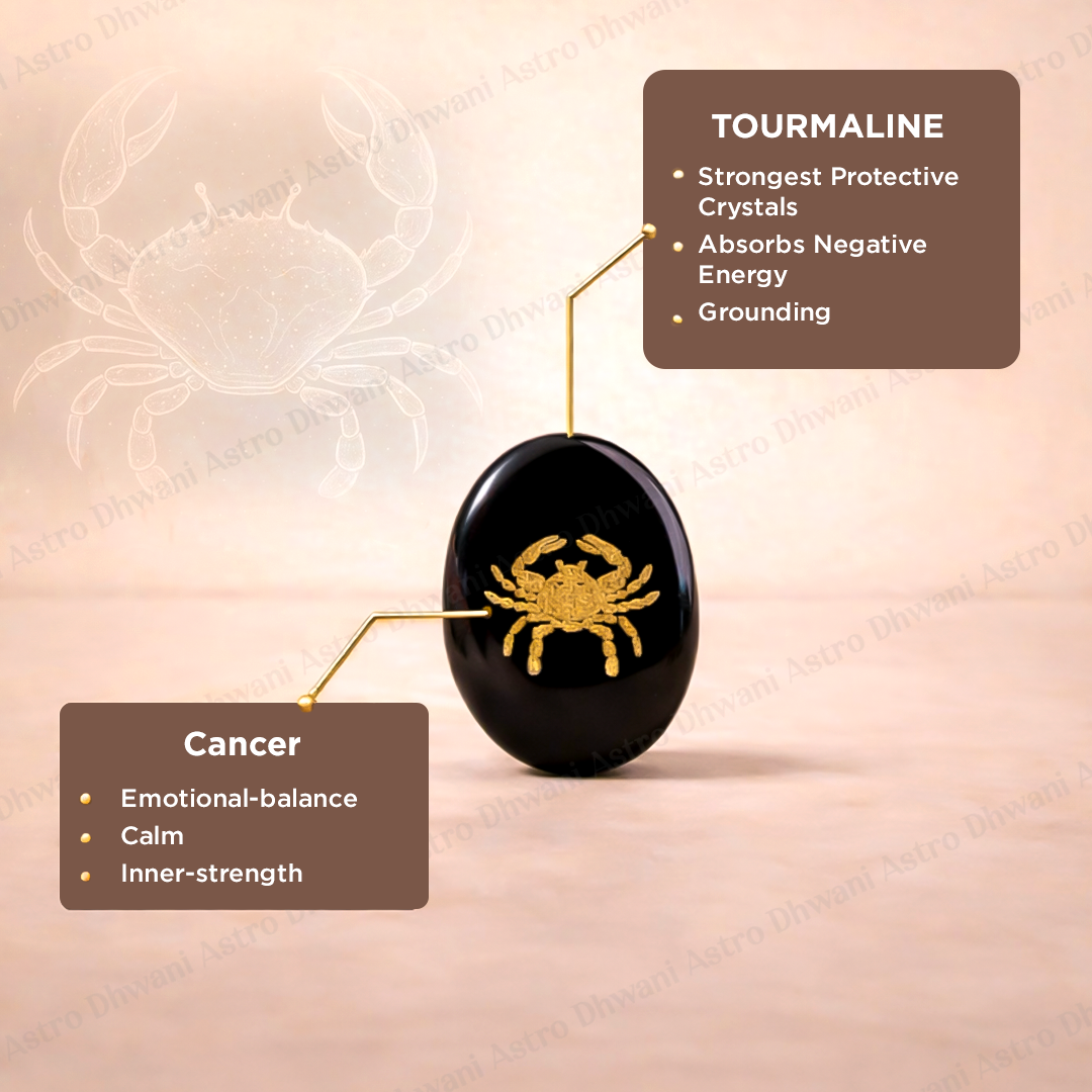 Cancer Zodiac Sign Coin Abhimantrit