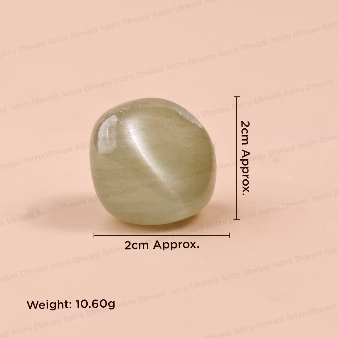 GREEN AENTURINE TUMBLE ( Abhimantrit & Certified )
