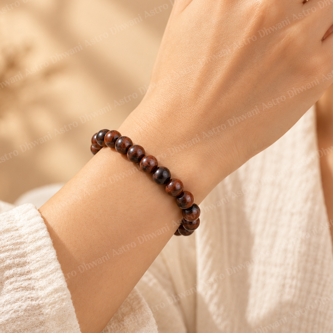 Mahogany Obsidian Bracelet
