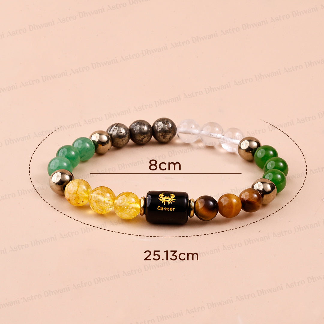 Dhan Yog Bracelet with Cancer ( कर्क ) Zodiac Sign