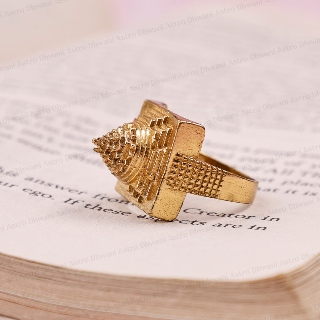 Shree Yantra Samridhhi Ring - Abhimantrit & Certified