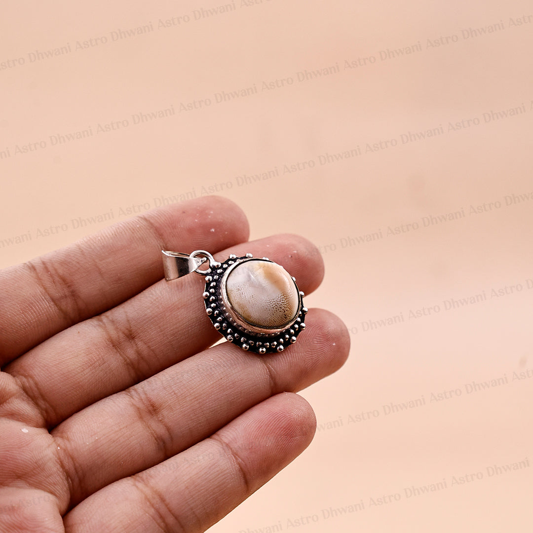 Gomti Chakra Pendant - Abhimantrit & Certified