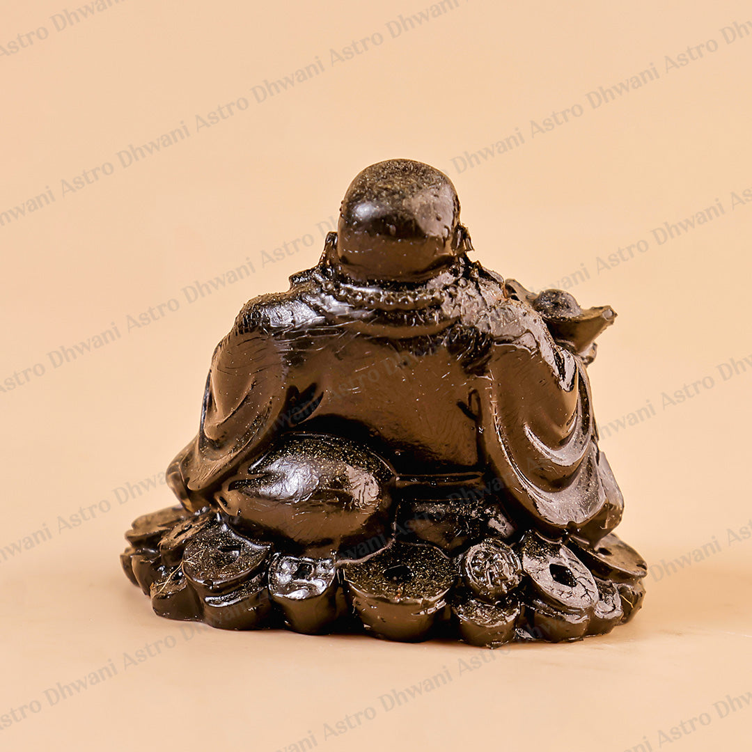 Pyrite Dust Laughing Buddha - Abhimantrit