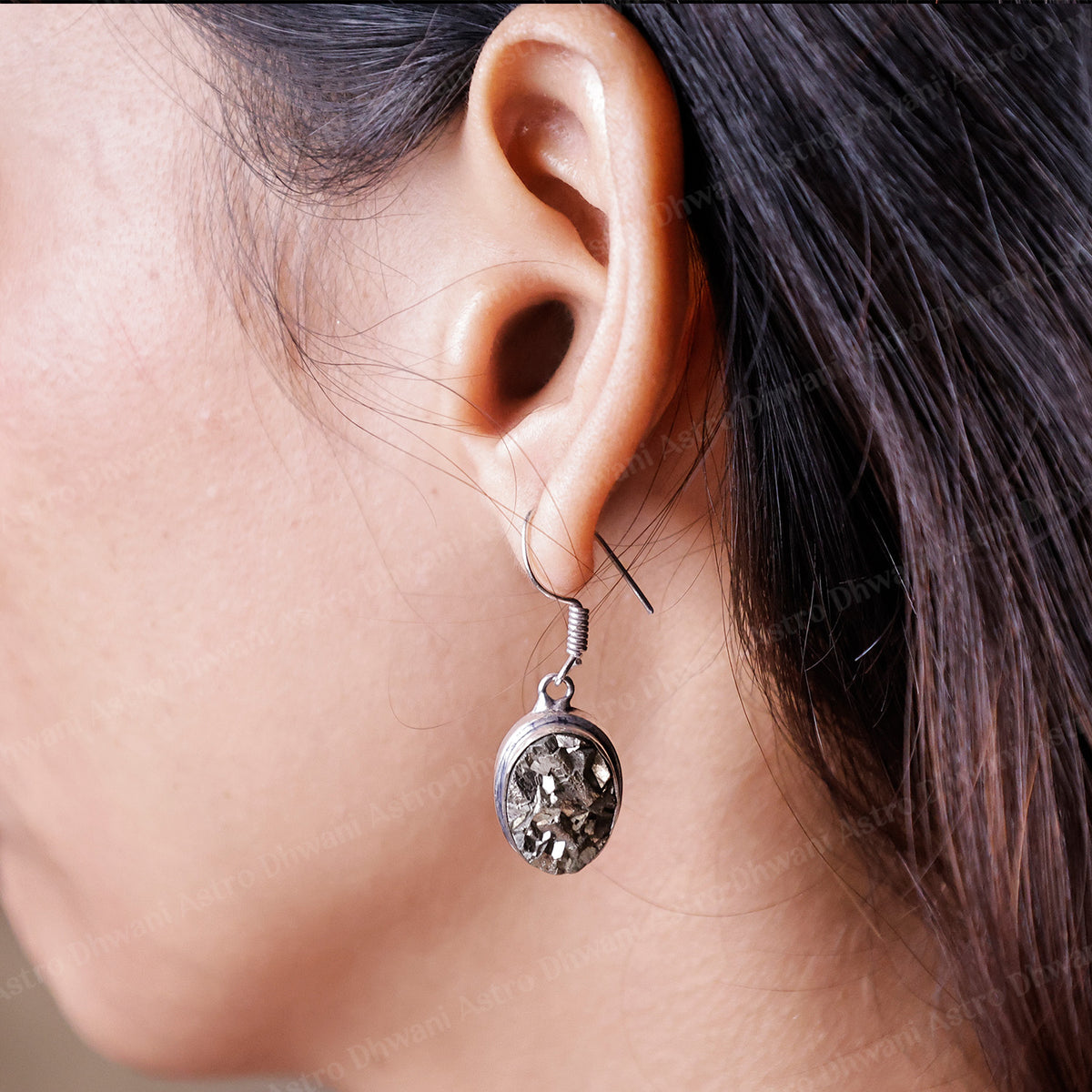 Pyrite Rich Girl Era Earrings - Abhimantrit