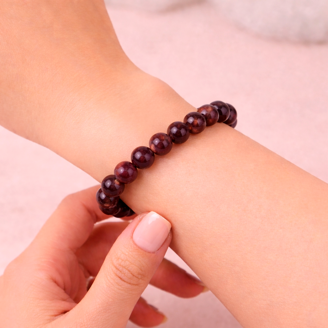 Pink Turmaline Bracelet For Heal Mentally and Emotionally