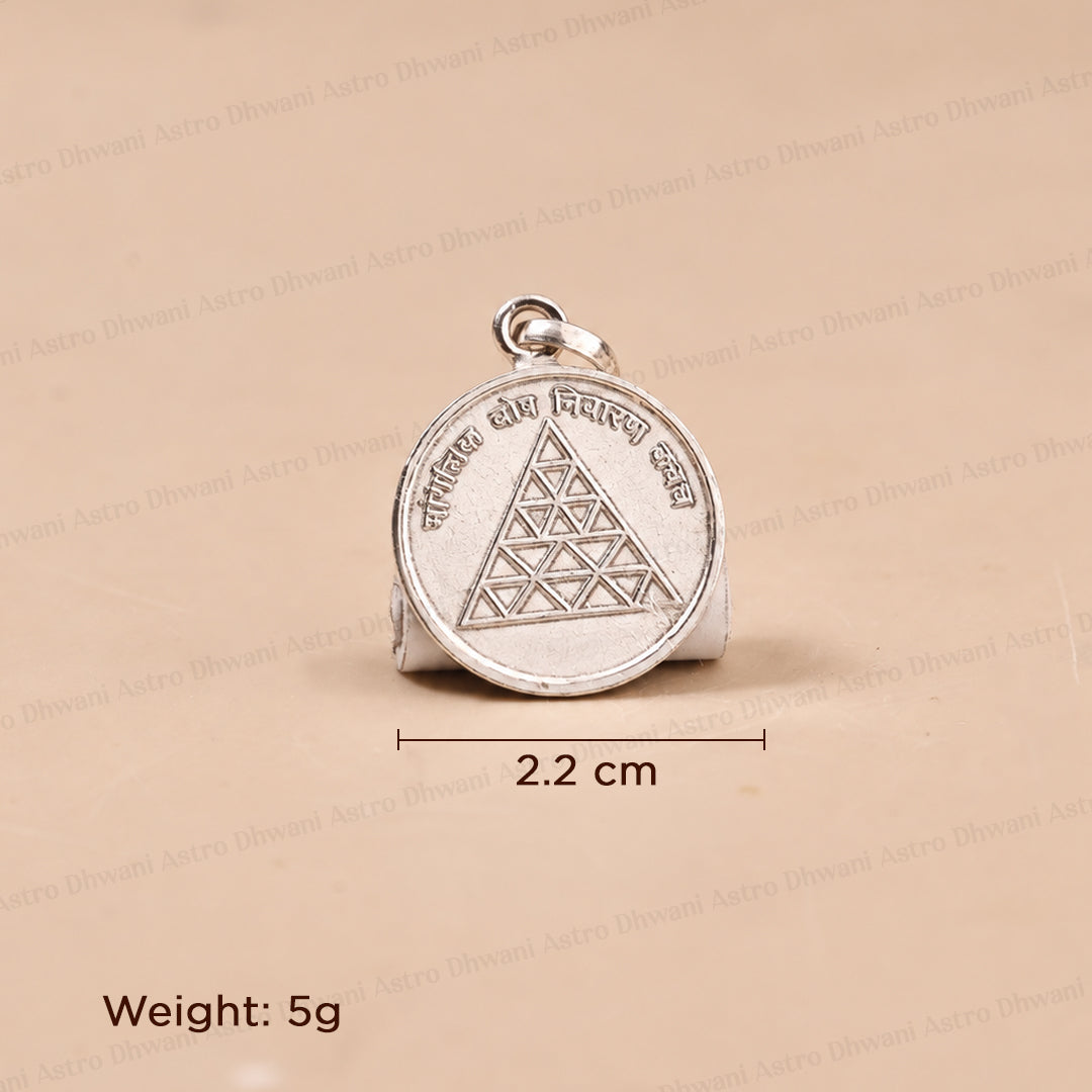 Maglik Dosh Nivaran Yantra (Pure Silver) – Abhimantrit