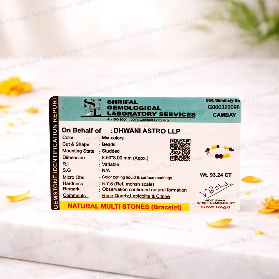 Sleeping Problem & Insomnia Healing Bracelet - Abhimantrit & Certified