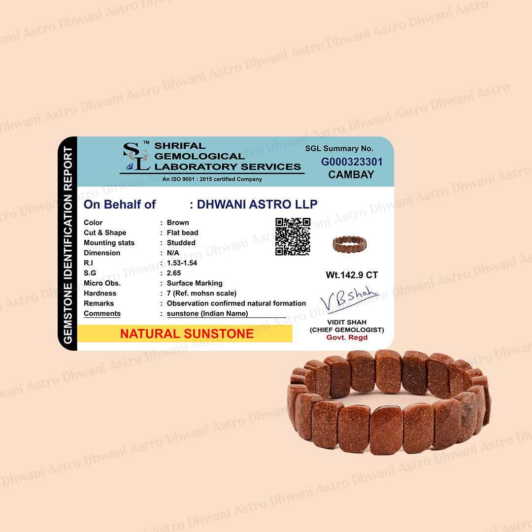 Sunstone Emerald Cut Bracelet – Confidence, Joy & Leadership Energy We