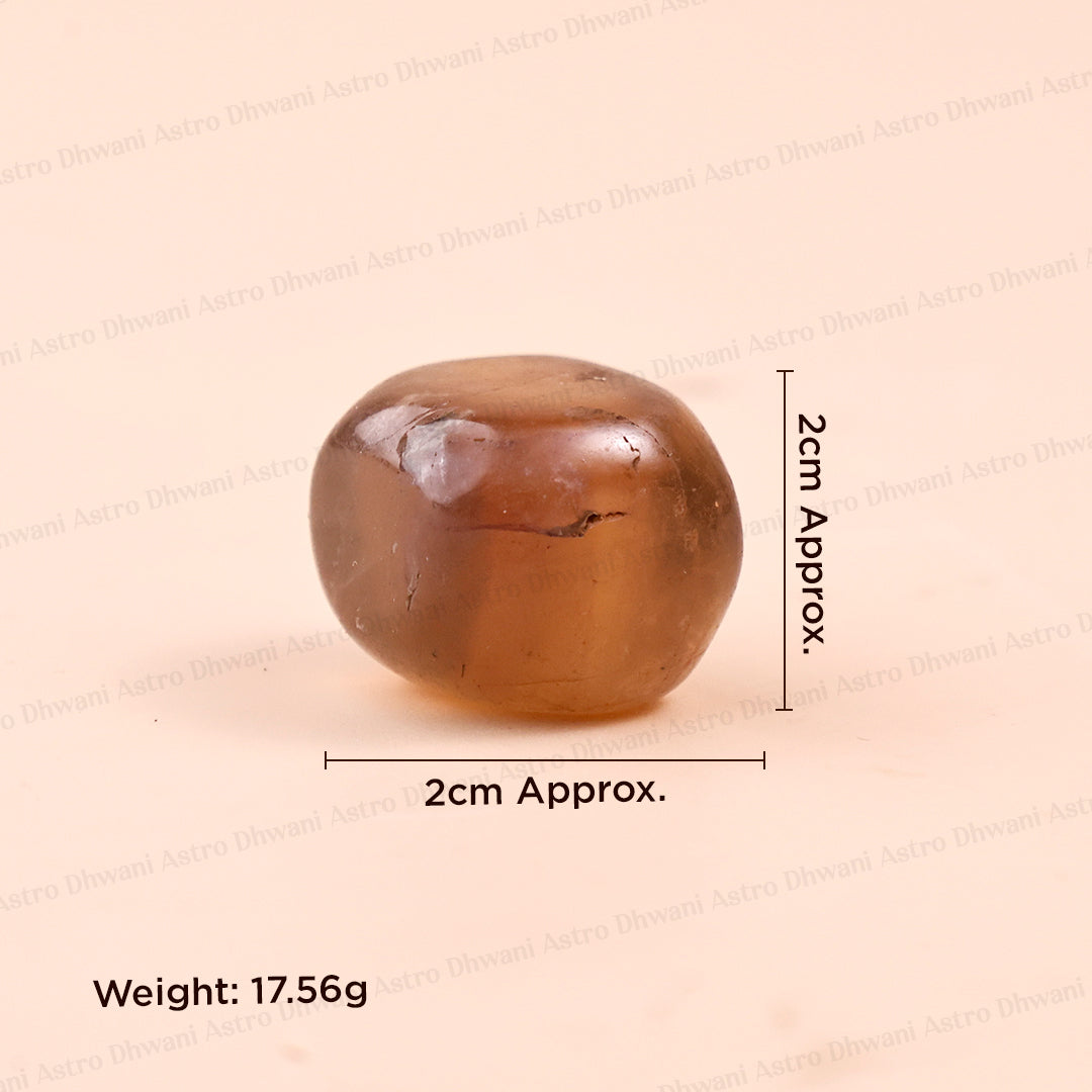 Smoky Quartz Tumble ( Abhimantrit & Certified )