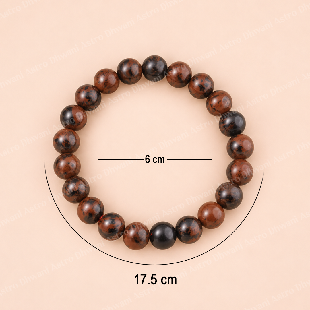 Mahogany Obsidian Bracelet