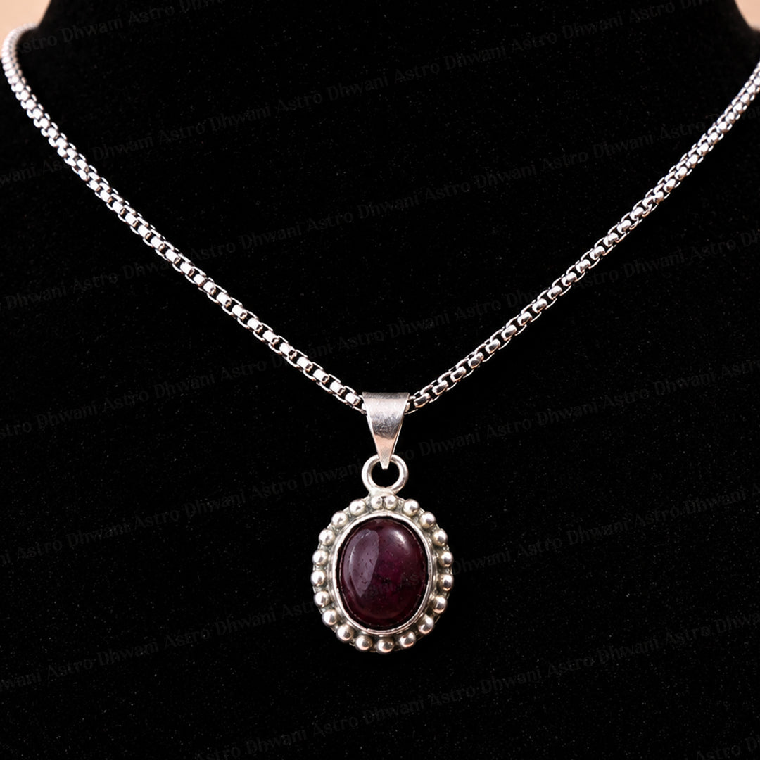 Ruby ( Manik ) Pendant