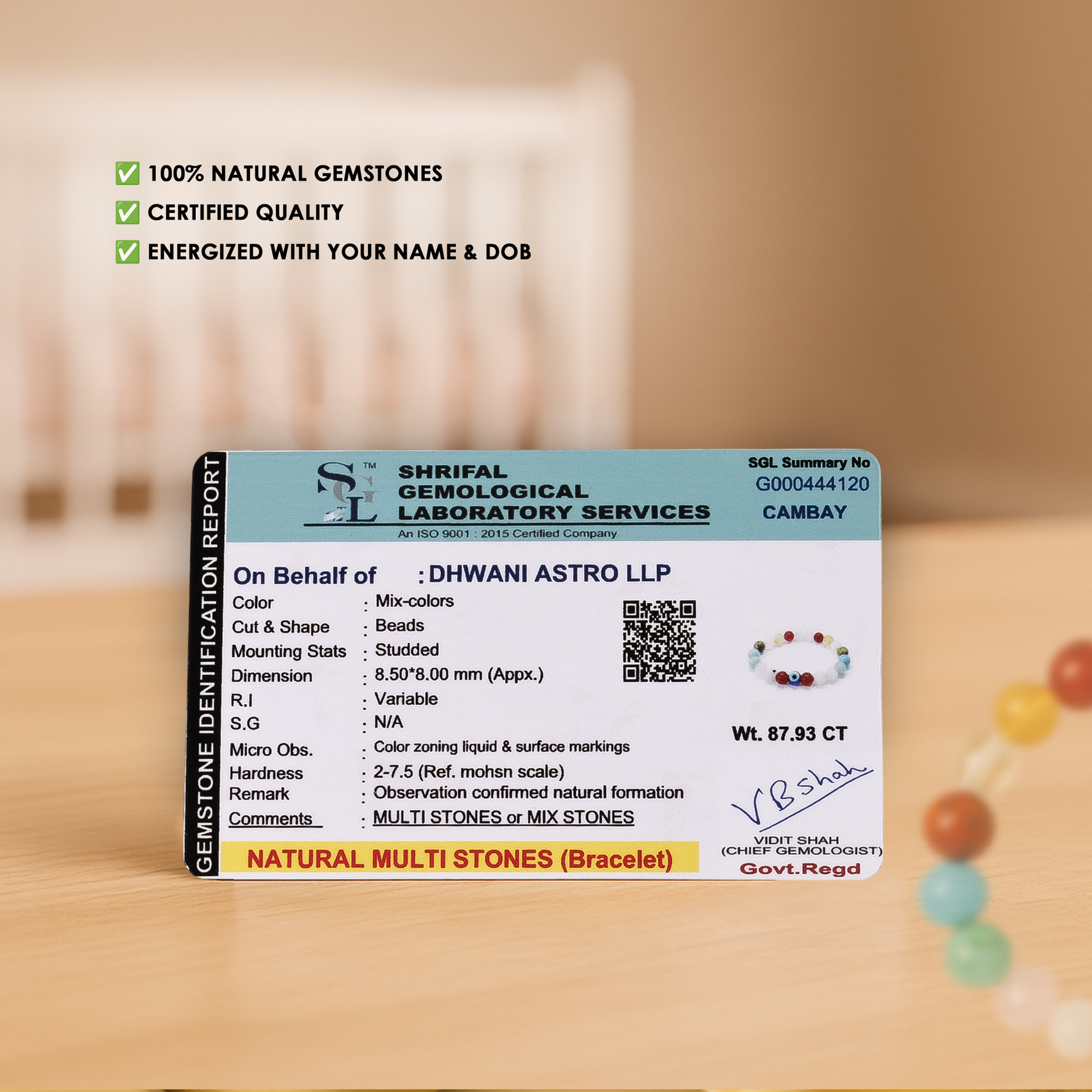 Pregnancy Bracelet Powerful Conceive & Protection: Pregnancy Bracelet - Abhimantrit & Certified