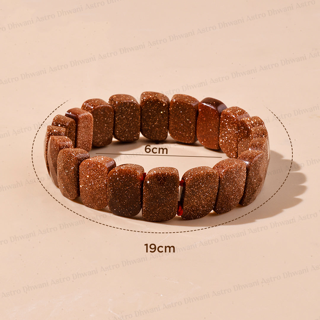Sunstone Emerald Cut Bracelet – Confidence, Joy & Leadership Energy We