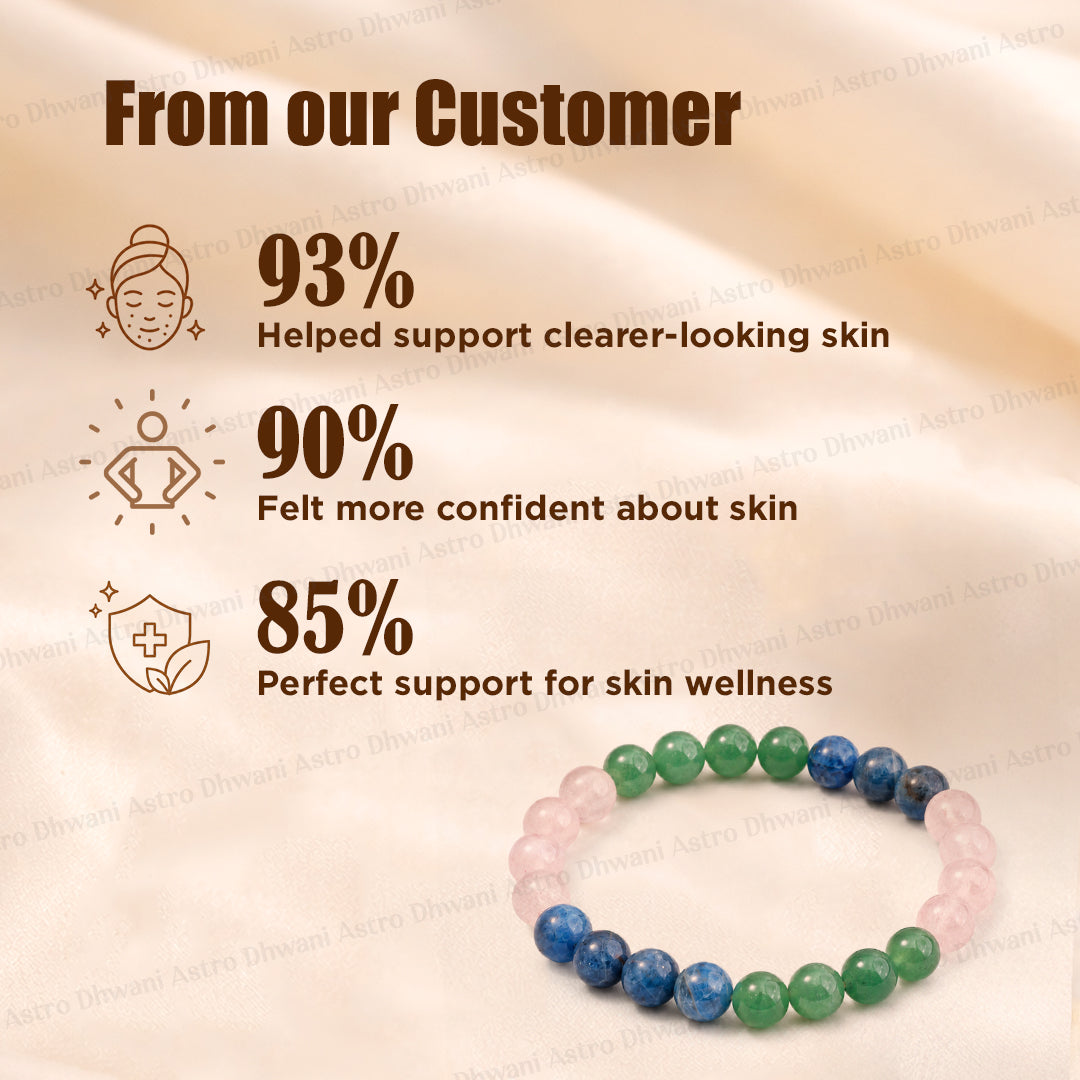 Acne & Skin Bracelet - Abhimantrit & Certified