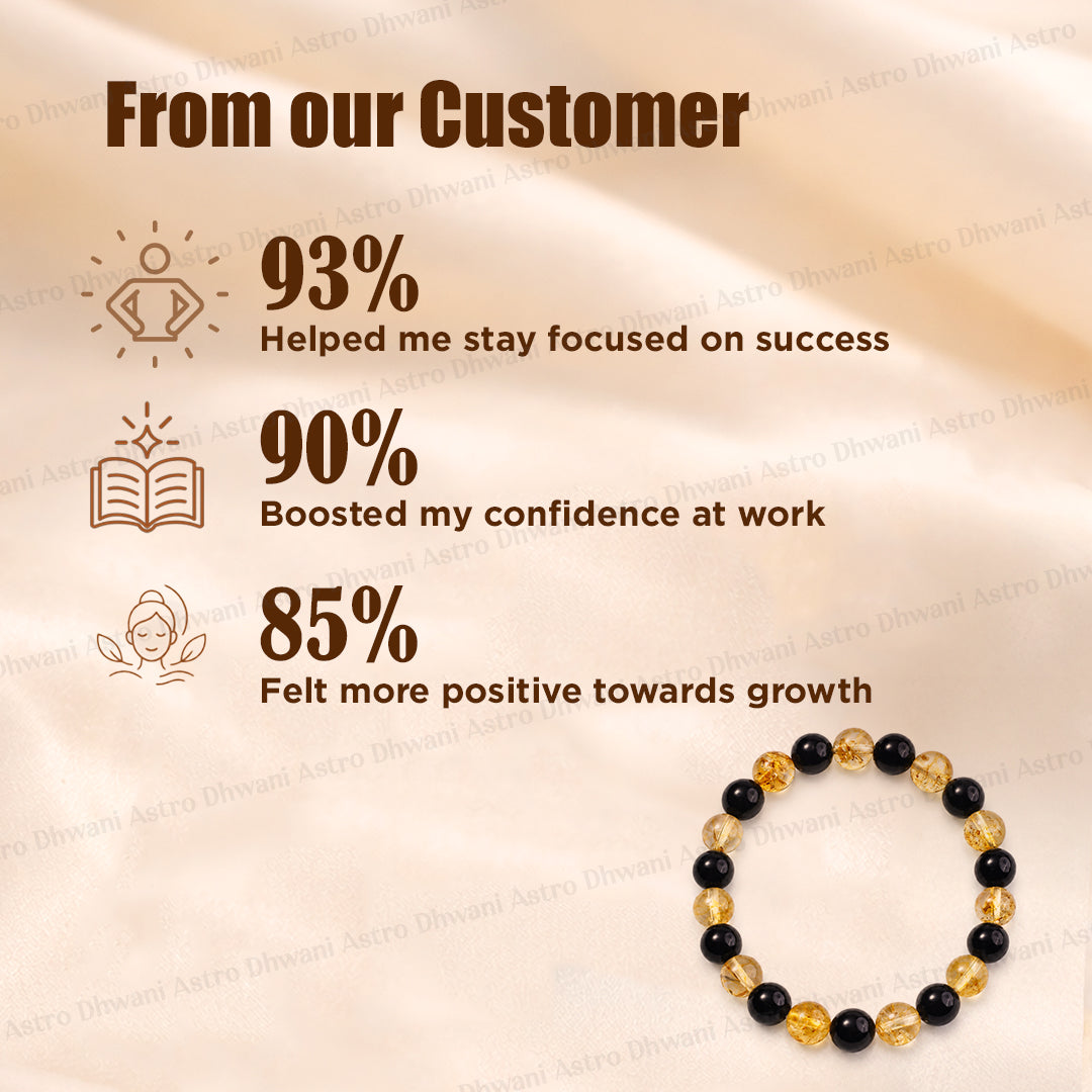 Triple Success Bracelet - Abhimantrit & Certified