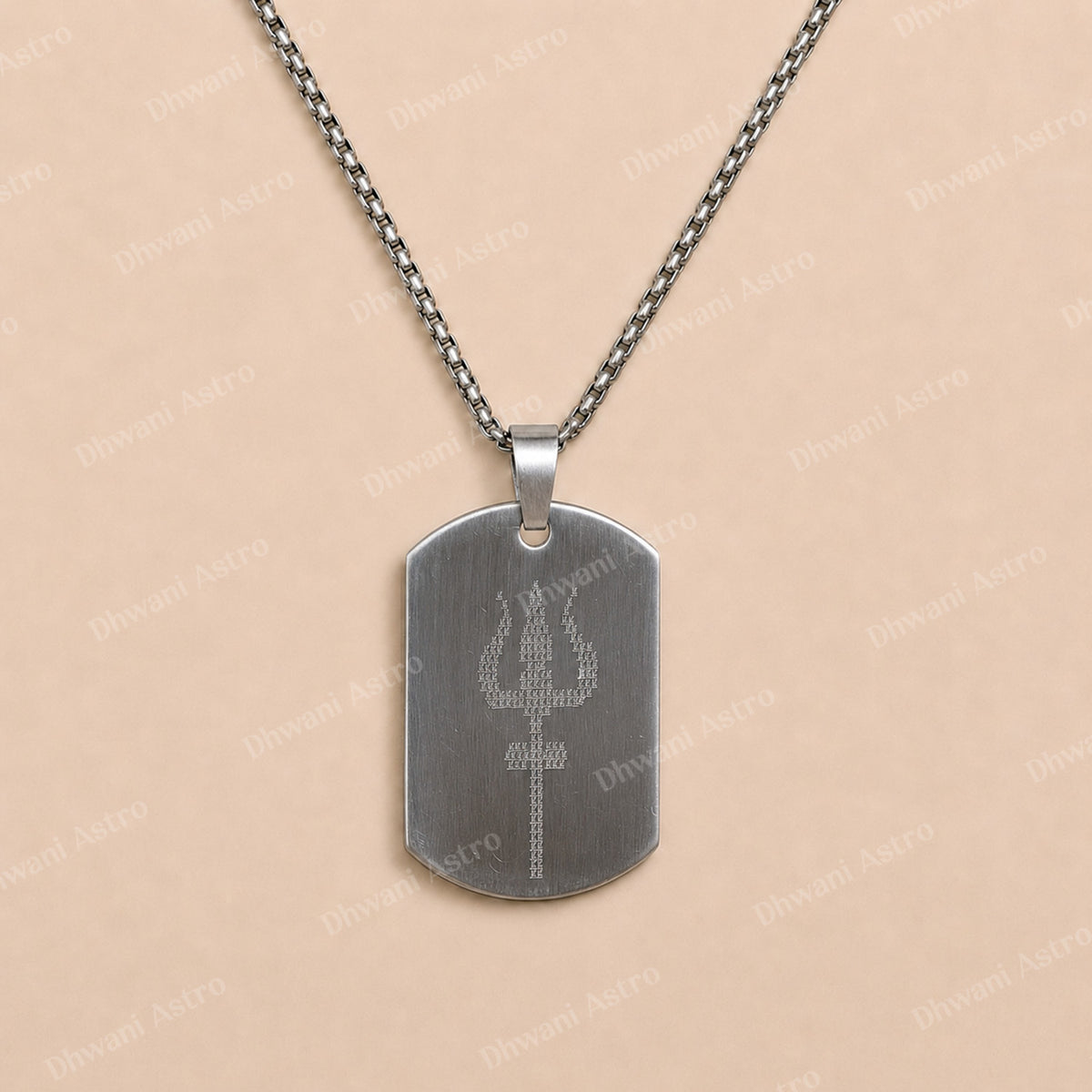 IGP Plating Shiv Trishul Pendant
