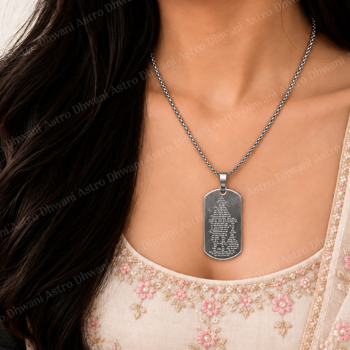 IGP Plating Hanuman Chalisa Pendant