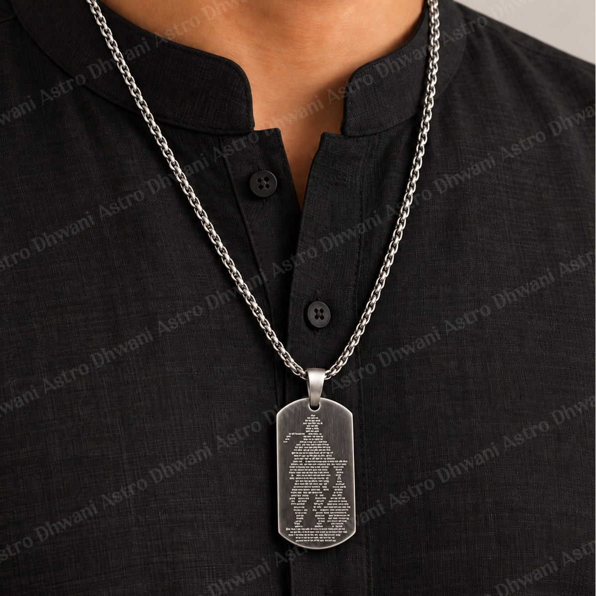 IGP Plating Hanuman Chalisa Pendant