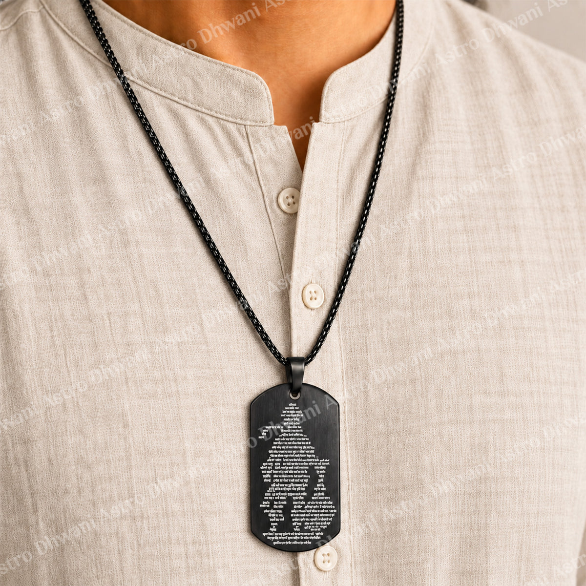 IGP Plating Hanuman Chalisa Pendant