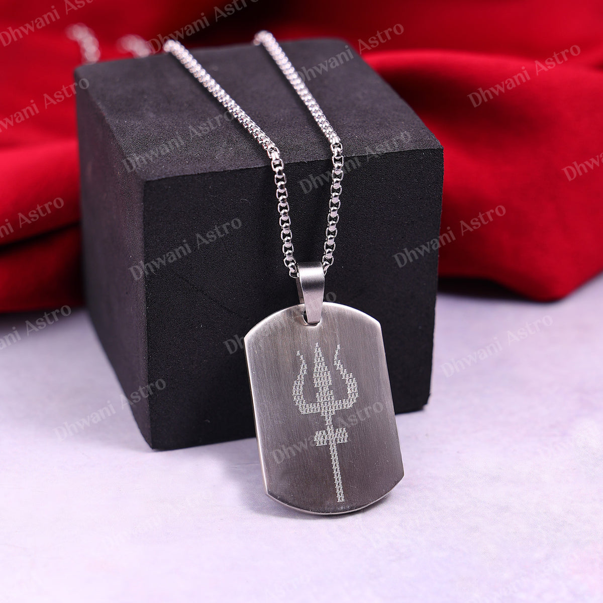 IGP Plating Shiv Trishul Pendant